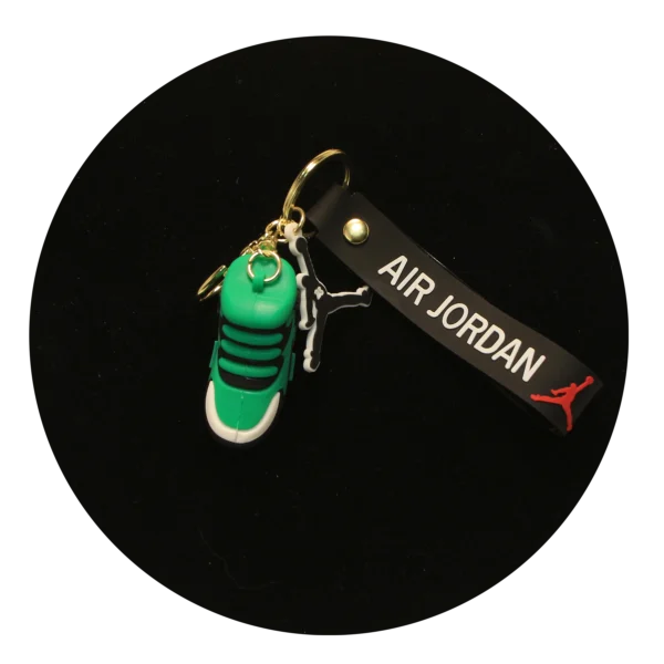 KSB-535 Air Jordan Shoe Keychain (Green)