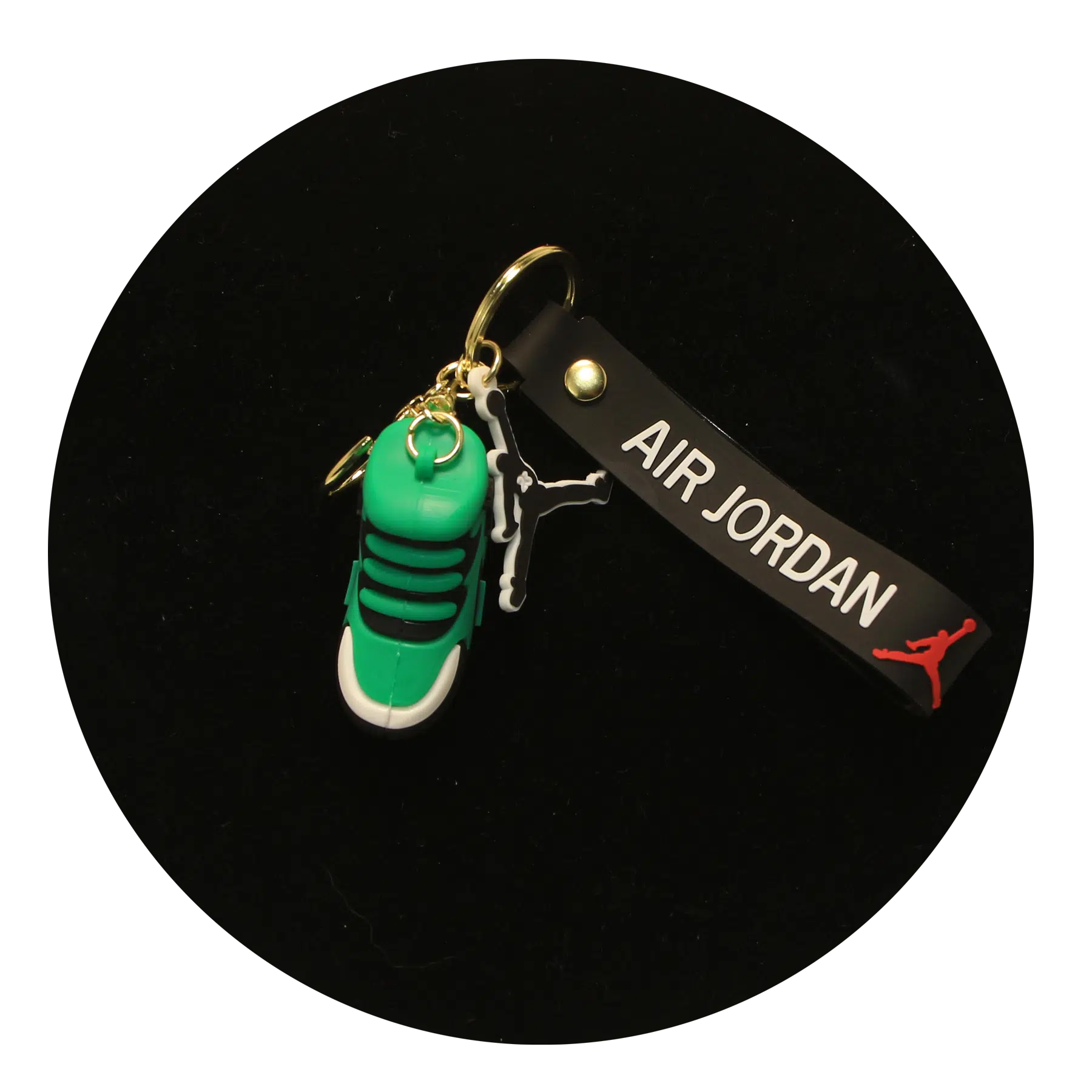KSB-535 Air Jordan Shoe Keychain (Green)
