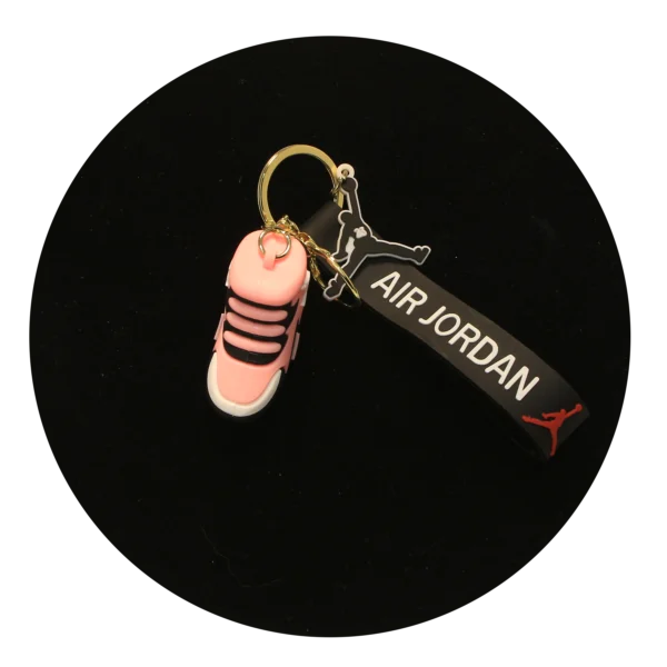 KSB-536 Air Jordan Shoe Keychain (Pink)