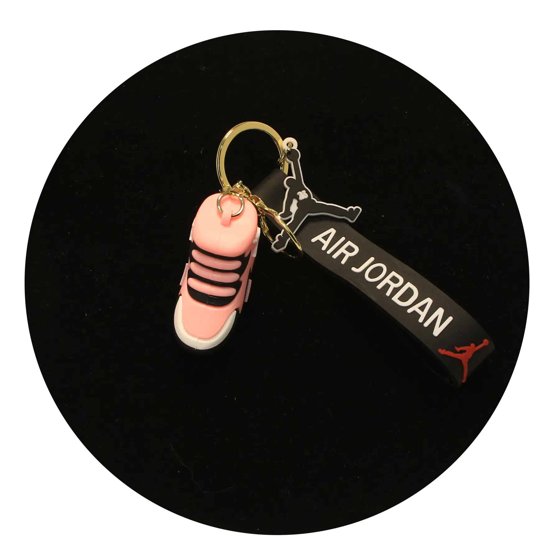 KSB-536 Air Jordan Shoe Keychain (Pink)