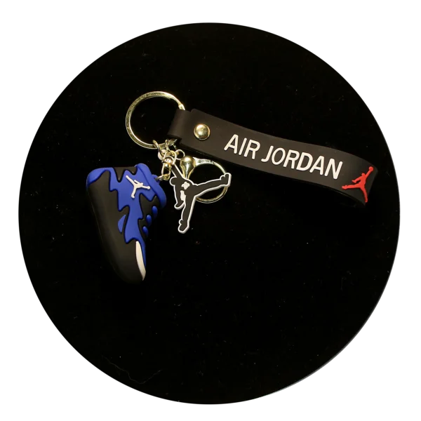 KSB-539 Air Jordan Shoe Keychain (Blue)