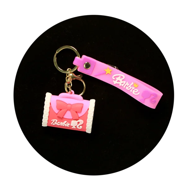 KSB-300 Barbie Purse - Keychain With Silicone Band