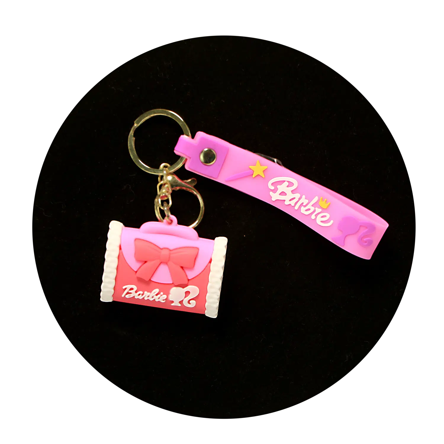 KSB-300 Barbie Purse – Keychain With Silicone Band