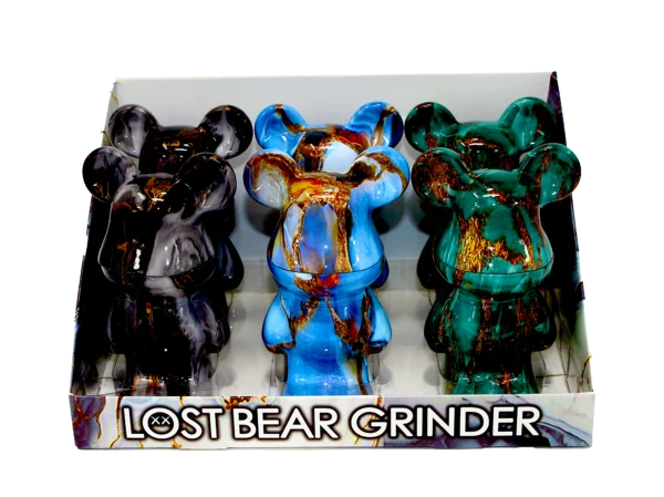LBG-ABSM-003 Get Lost Bear Grinder – Abstract Marble Series (6 Count)