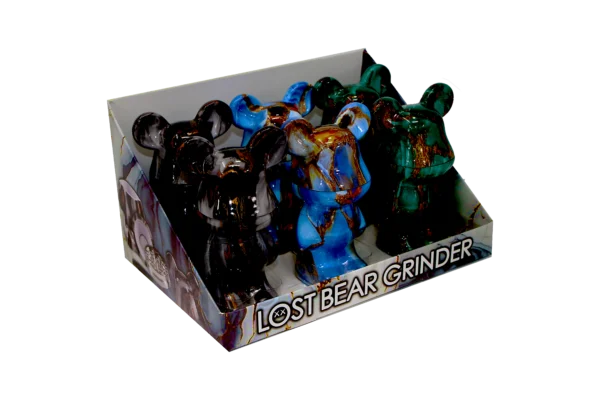 LBG-ABSM-003 Get Lost Bear Grinder – Abstract Marble Series (6 Count) - Image 2