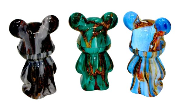 LBG-ABSM-003 Get Lost Bear Grinder – Abstract Marble Series (6 Count) - Image 7