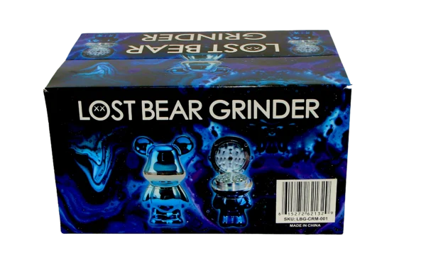 LBG-CRM-001 Get Lost Bear Chrome Series Grinders (6 Count) - Image 3