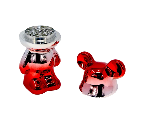 LBG-CRM-001 Get Lost Bear Chrome Series Grinders (6 Count) - Image 8
