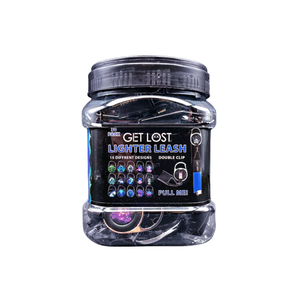 LL-30PK-002 - Get Lost Lighter Leash – Display Jar (30 Count) Set 02 - Image 4