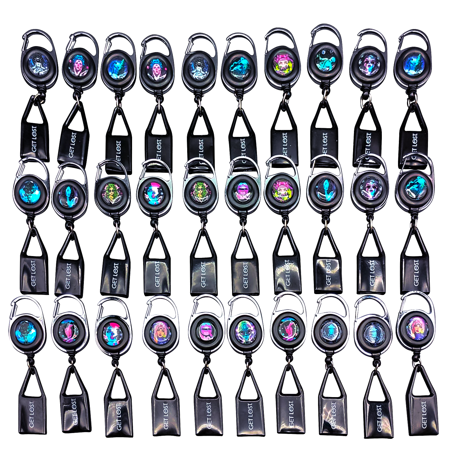 LL-30PK-001 - Get Lost Lighter Leash – Display Jar (30 Count) Set 01 - Image 2