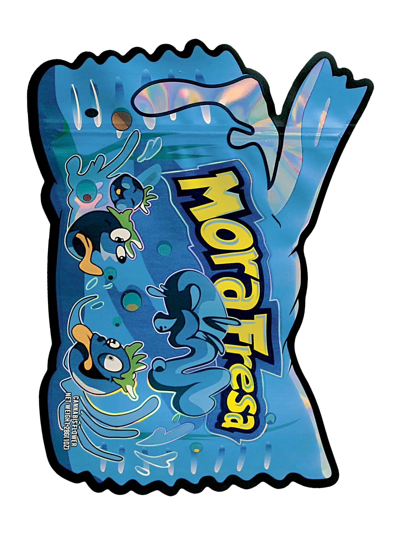 28 Gram Mylar Bag – Premium Smell-Proof Flower Packaging – Mora Fresa (50 Count) MB-28-029