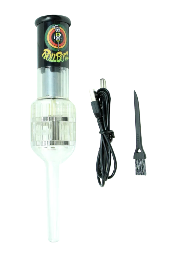 REG-BLK-001 - RollBotz – Electric Grinder & Cone Filler in One (Black) - Image 8