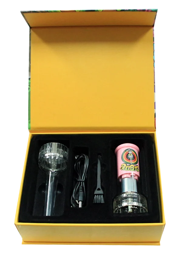 REG-PNK-003 - RollBotz – Electric Grinder & Cone Filler in One (Pink) - Image 7