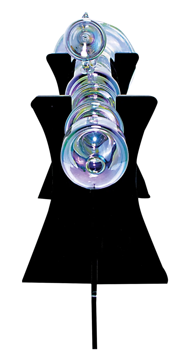 RGG-RBW-001 - Get Lost RayGun Glass Water Pipe (Rainbow) - Image 8