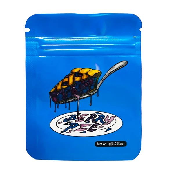 1 Gram Mylar Bag S1G Style – Premium Smell-Proof Flower Packaging - Cookies (100 Count) S1G-029 - Image 2