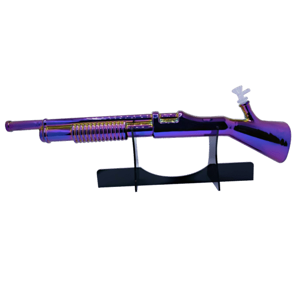 SG-RBW-002 Get Lost - Shotgun Glass Water Pipe (Rainbow) - Image 6