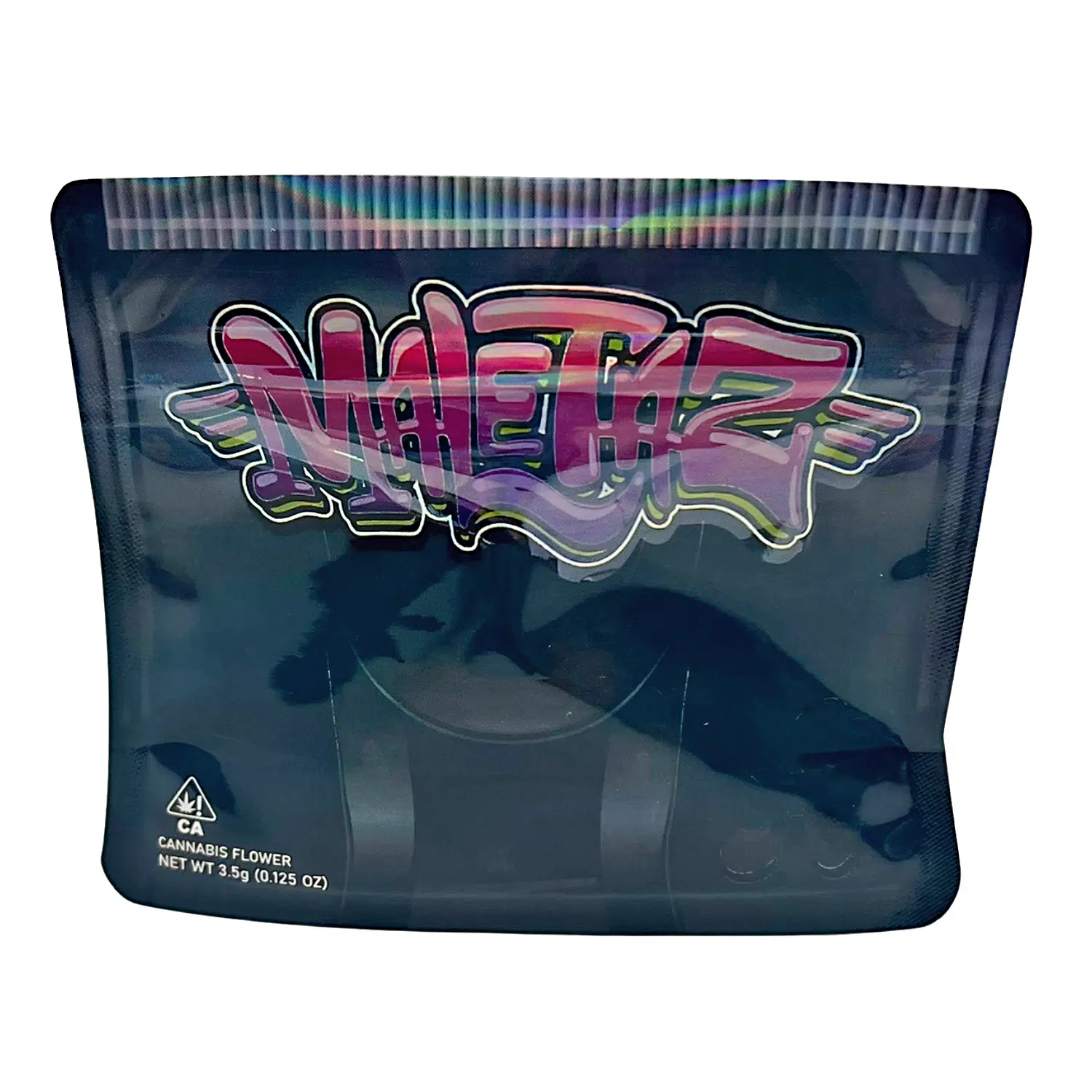 3.5g Shaped Mylar Bag – Premium Smell-Proof Flower Packaging – Maletaz (50 Count) SMB-35G-053