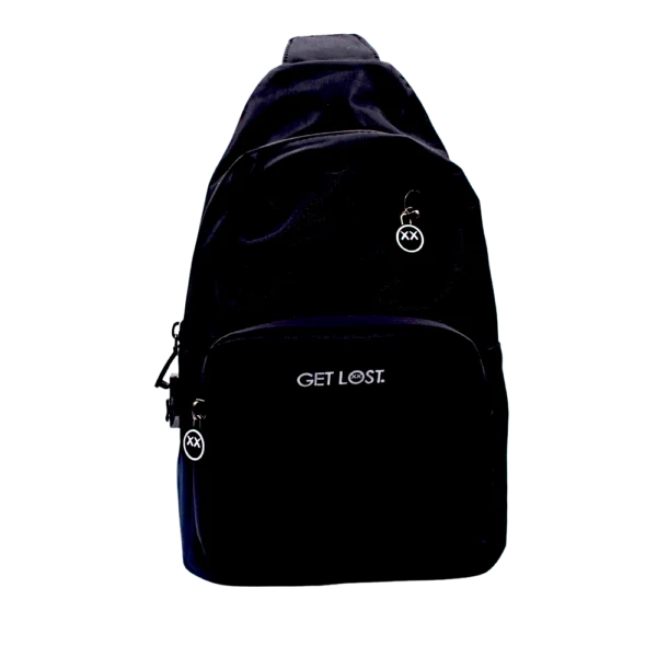 SPBK-BLK-001 Get Lost Smell-Proof Premium Shoulder Bag (Black)