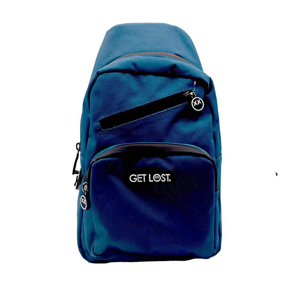 SPBK-BLU-004 Get Lost Smell-Proof Premium Shoulder Bag (Blue)
