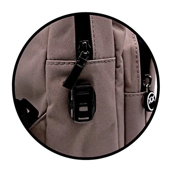 SPBK-GRY-003 Get Lost Smell-Proof Premium Shoulder Bag  (Grey) - Image 10