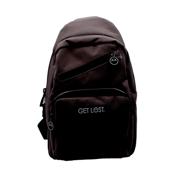 SPBK-GRY-003 Get Lost Smell-Proof Premium Shoulder Bag  (Grey) - Image 4