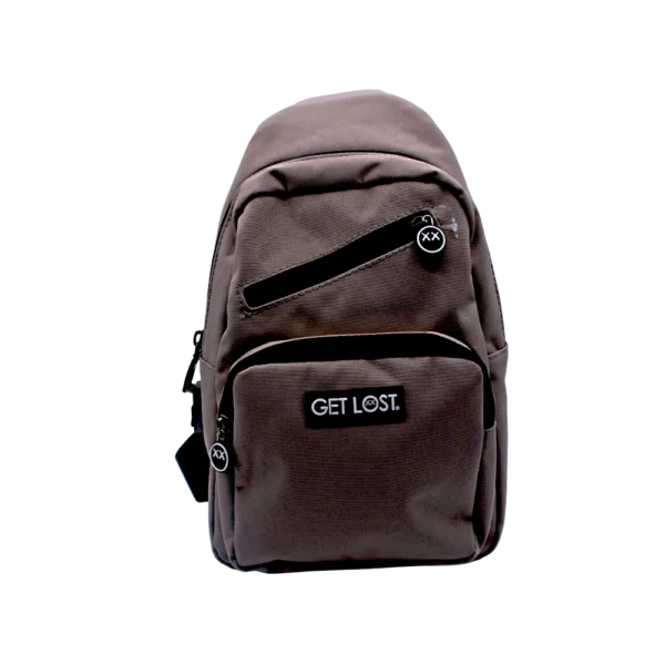 SPBK-GRY-003 Get Lost Smell-Proof Premium Shoulder Bag  (Grey)