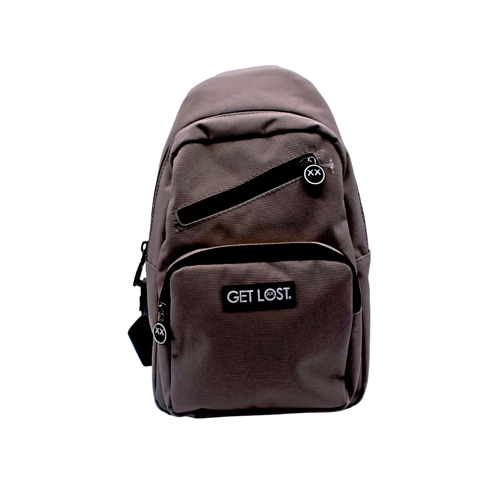 SPBK-GRY-003 Get Lost Smell-Proof Premium Shoulder Bag  (Grey)