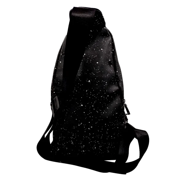 SPCB-BLK-001 Get Lost Smell-Proof Premium Convertible Shoulder Bag/Backpack (Black) - Image 8