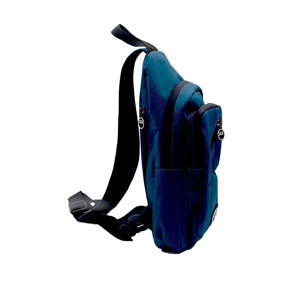 SPCB-BLU-004 Get Lost Smell-Proof Premium Convertible Shoulder Bag/Backpack (Blue) - Image 8