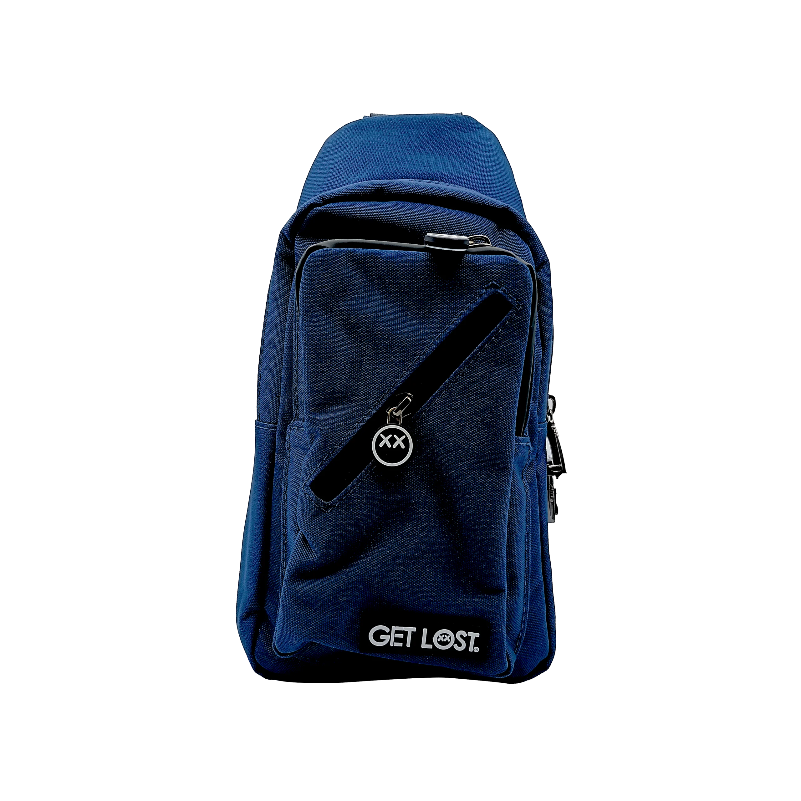 SPCB-BLU-004 Get Lost Smell-Proof Premium Convertible Shoulder Bag/Backpack (Blue) - Image 3