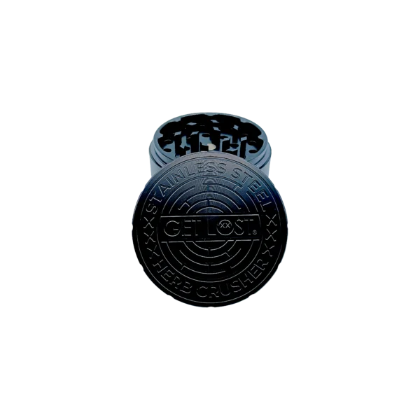 SSG-BLK-004 - Stainless Steel Herb Grinder (Black) - Image 2