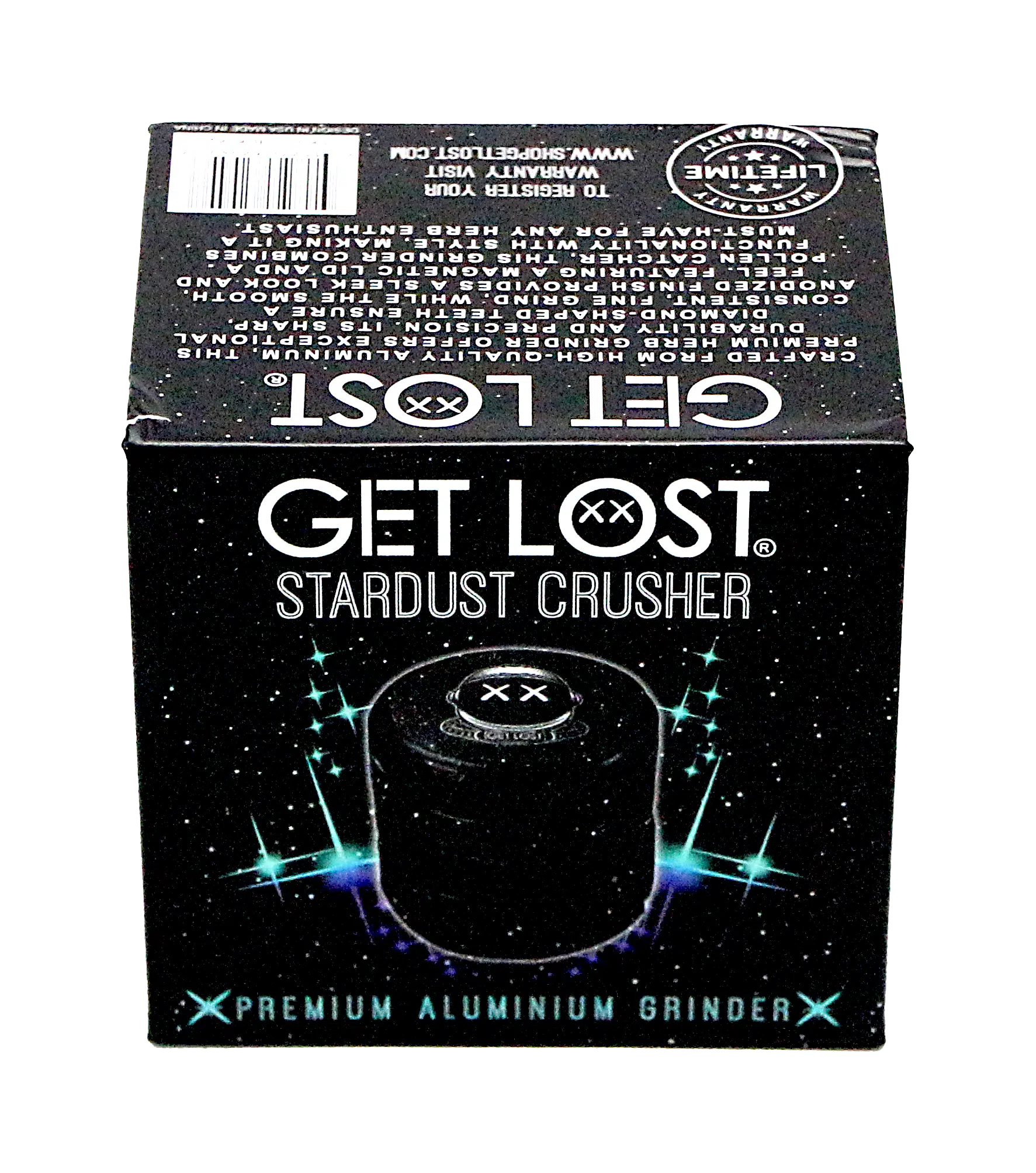 SC-BLK-002 Get Lost - Stardust Crusher Gradient Premium Grinder (Black) - Image 17