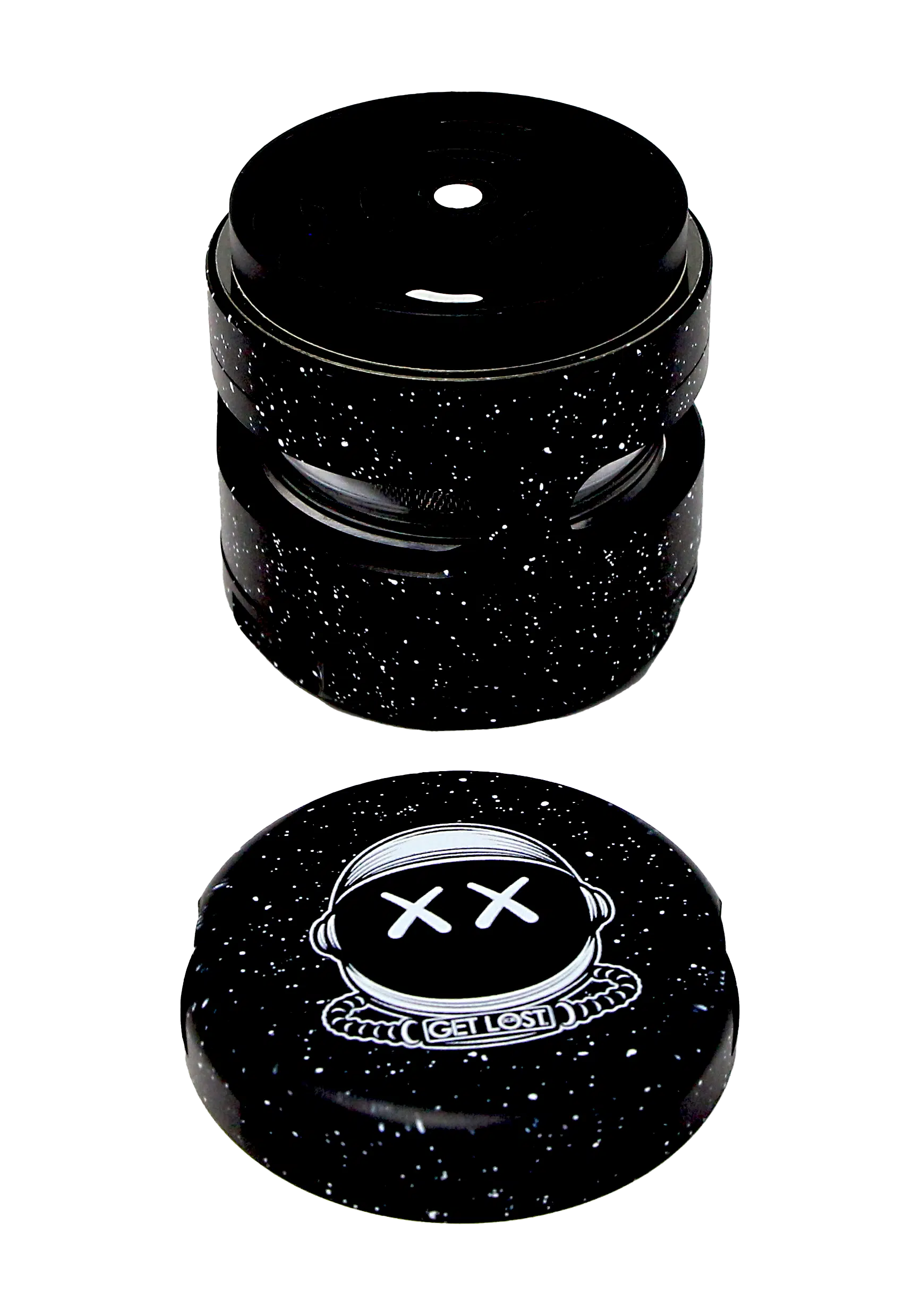 SC-BLK-002 Get Lost - Stardust Crusher Gradient Premium Grinder (Black) - Image 3