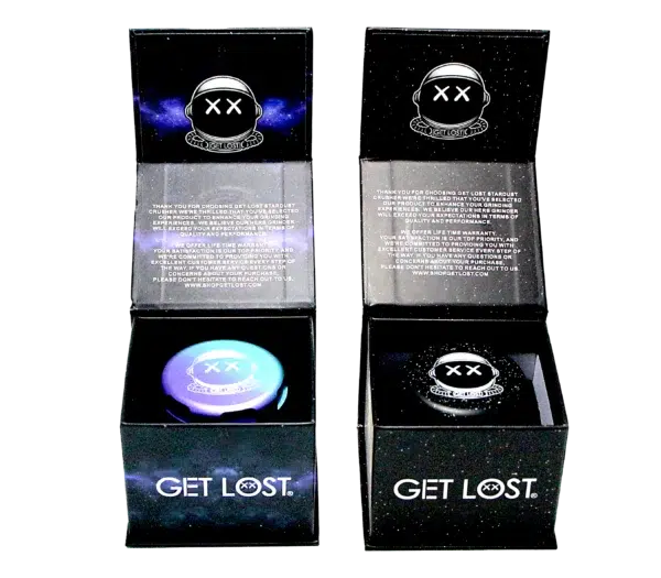 SC-PB-001 Get Lost - Stardust Crusher Gradient Premium Grinder (Blue) - Image 8