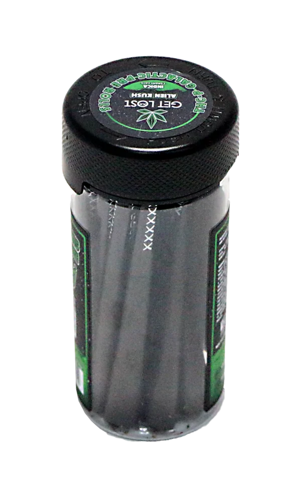 THCPBE-AK-002 - Get Lost THC-P Galactic Pre Rolls - Black Edition (10 Count) (Alien Kush) Indica - Image 10