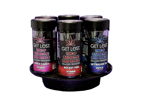 THCPBE-SO-006 - Get Lost THC-P Galactic Pre Rolls - Black Edition (10 Count) (Skywalker OG) Indica - Image 4
