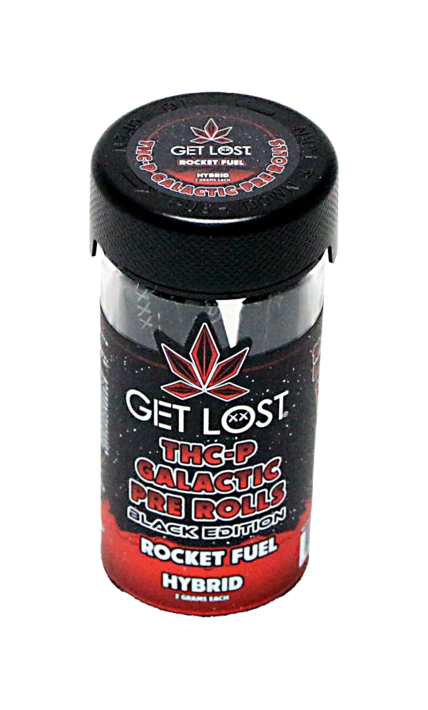 THCPBE-RF-004 - Get Lost THC-P Galactic Pre Rolls - Black Edition (10 Count) (Rocket Fuel) Hybrid - Image 8