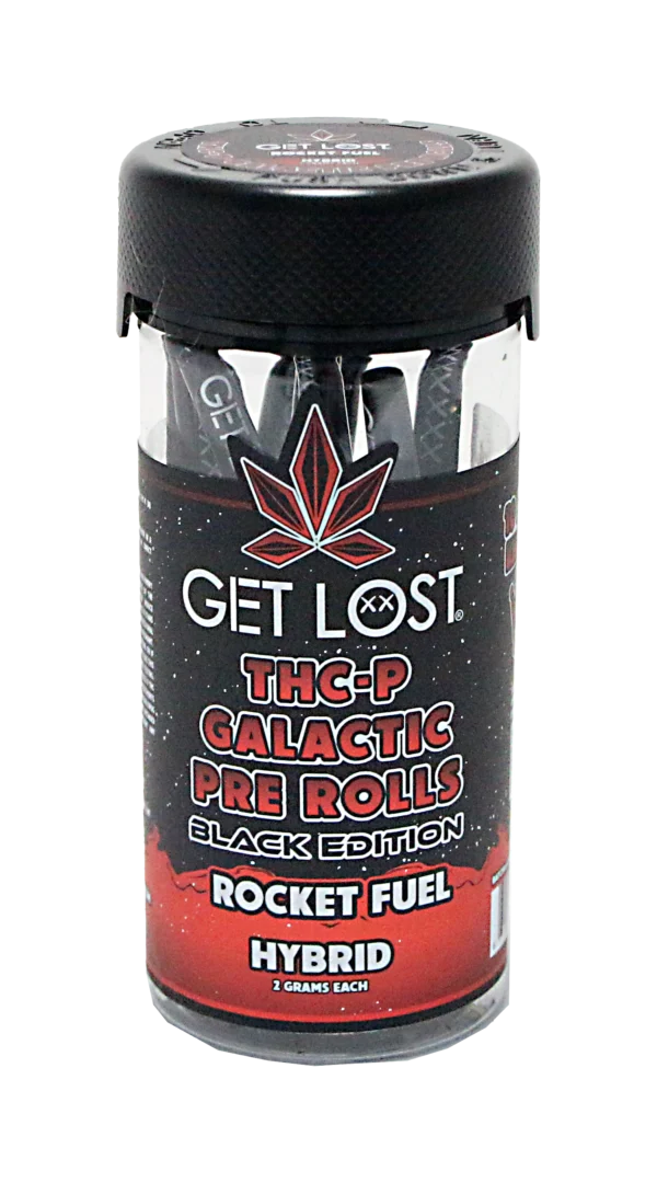 THCPBE-RF-004 - Get Lost THC-P Galactic Pre Rolls - Black Edition (10 Count) (Rocket Fuel) Hybrid - Image 9