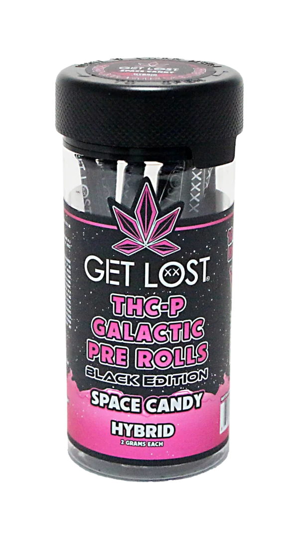THCPBE-SC-005 - Get Lost THC-P Galactic Pre Rolls - Black Edition (10 Count) (Space Candy) Hybrid - Image 8