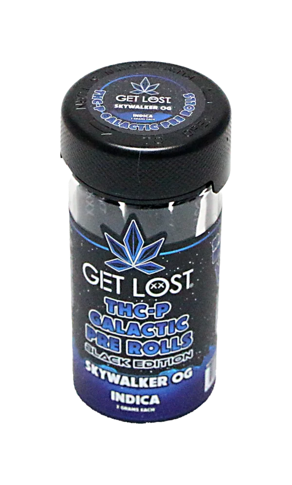 THCPBE-SO-006 - Get Lost THC-P Galactic Pre Rolls - Black Edition (10 Count) (Skywalker OG) Indica - Image 8