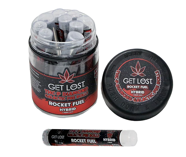 THCPD-RF-004 - THCP Diamond Galactic Pre Rolls Jar (10 Count) (Rocket Fuel) Hybrid - Image 10