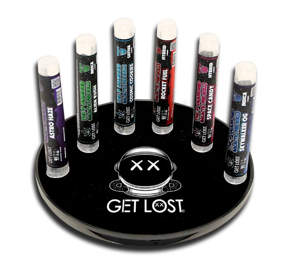 THCPD-AK-002 - THCP Diamond Galactic Pre Rolls Jar (10 Count) (Alien Kush) Indica - Image 5