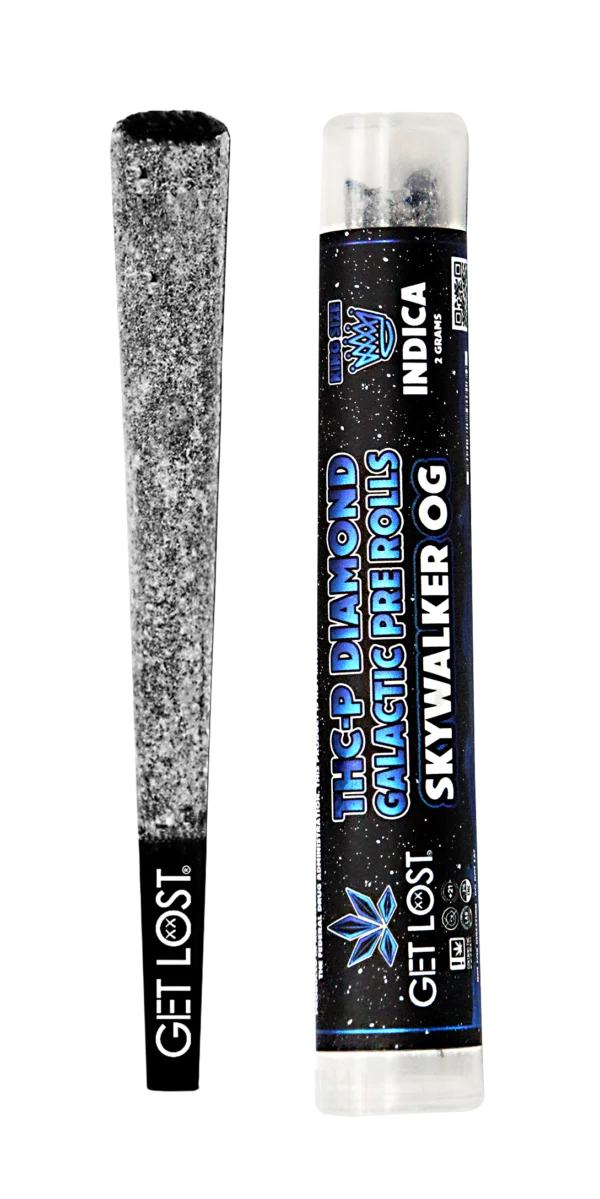 THCPD-SO-006 - THCP Diamond Galactic Pre Rolls Jar (10 Count) (Skywalker OG) Indica - Image 8