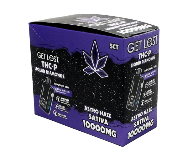 THCPV-AH-004 - Get Lost - THC-P Disposable Vape (5-Pack Assorted Flavors) (Astro Haze) Sativa - Image 9