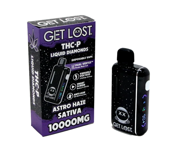 THCPV-AH-004 - Get Lost - THC-P Disposable Vape (5-Pack Assorted Flavors) (Astro Haze) Sativa