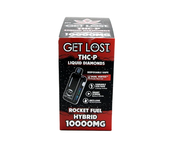 THCPV-RF-002 - Get Lost - THC-P Disposable Vape (5-Pack Assorted Flavors) (Rocket Fuel) Hybrid - Image 19