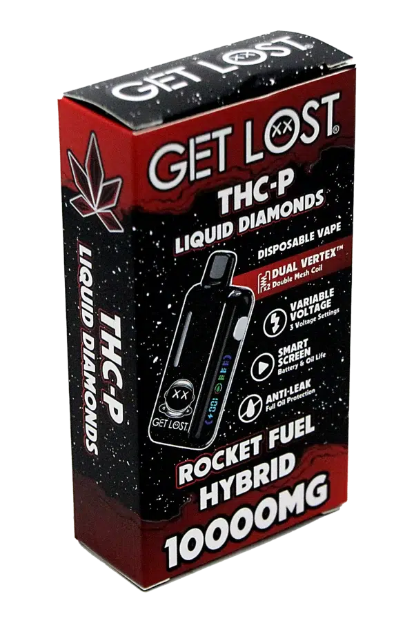 THCPV-RF-002 - Get Lost - THC-P Disposable Vape (5-Pack Assorted Flavors) (Rocket Fuel) Hybrid - Image 23