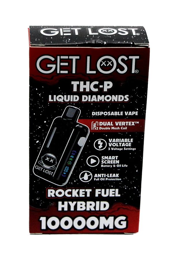 THCPV-RF-002 - Get Lost - THC-P Disposable Vape (5-Pack Assorted Flavors) (Rocket Fuel) Hybrid - Image 25