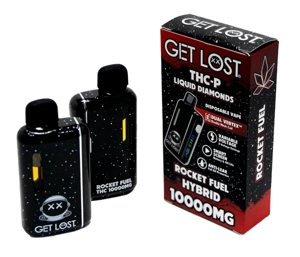THCPV-RF-002 - Get Lost - THC-P Disposable Vape (5-Pack Assorted Flavors) (Rocket Fuel) Hybrid - Image 14