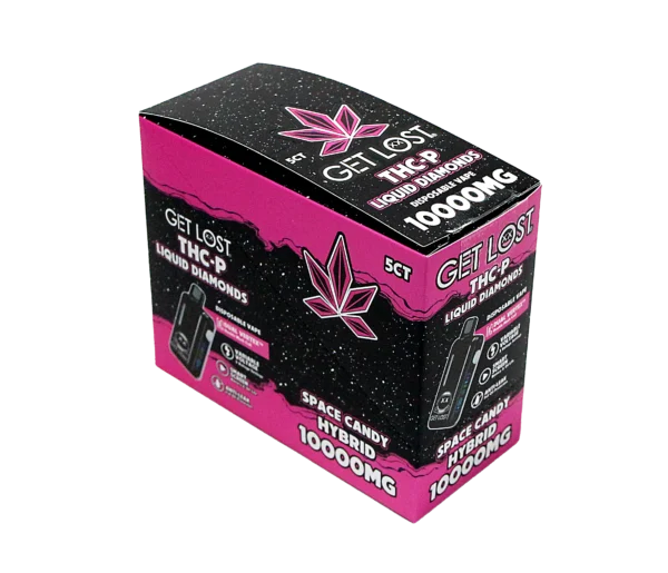 THCPV-SC-006 - Get Lost - THC-P Disposable Vape (5-Pack Assorted Flavors) (Space Candy) Hybrid - Image 15
